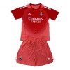 Real Madrid 2025-26 Rød - Barn Keeper Draktsett